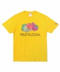 [Asian fit] 210g FRUIT LOGO T-SHIRTS GOLD