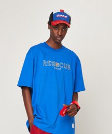 COMPASS LOGO PRINT TEE(BLUE)