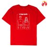 BE HAPPY TOGETHER  T-Shirt Red - (SHTH8S-013)