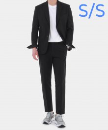[여름용 린넨] M#1742 summer linen suit (black)