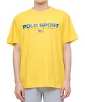 폴로 랄프 로렌(POLO RALPH LAUREN) 폴로 스포츠 숏 슬리브 티셔츠 - 옐로우