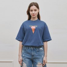 [베리나인플럭스] 밀리플루어스 티셔츠 다크블루