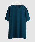 19ss overfit premium cotton t-shirt [blue green]