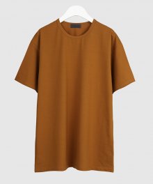 19ss premium cotton span t-shirt [camel]