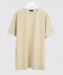 19ss premium cotton span t-shirt [creamy beige]
