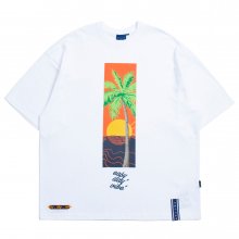 E.D.V Sunset T Shirt_White