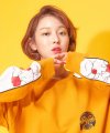 M [S/S] Korea Newtro Sweatshirts Mustard