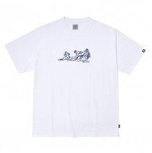 SLIDING GRAPHIC TEE WHITE