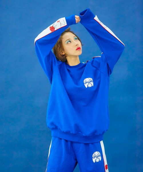 아시하(asiha) M [S/S] Korea Newtro 1/2 Pants CobaltBlue