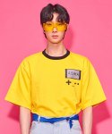 아시하(ASIHA) M [S/S] Retro 8bit gamepack T-shirts Yellow