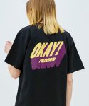 에어펀치(AIRPUNCH) Okay T-shirt_black