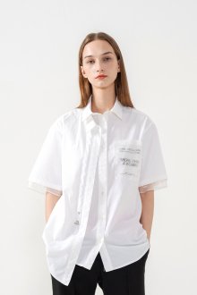 DOUBLE COLLAR STRING SHIRTS