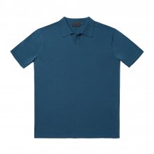 [MIJ] 드라이빙 니트 폴로 셔츠 Type02 - 블루