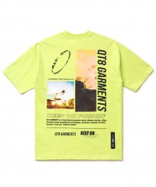 KP Color Separation Tee (Lime)