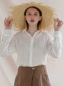 PLAIT SHIRT_IVORY