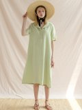 SAILOR LINEN ONE-PIECE_LIGHT GREEN