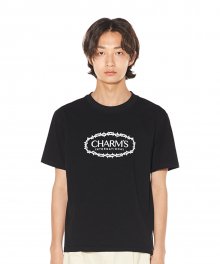 CHARMS ROSE CIRCLE LOGO T