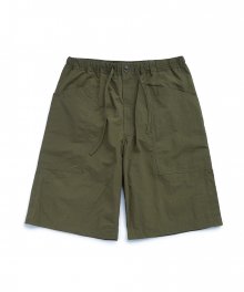 Rube Belted Short Olive