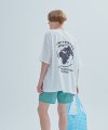 레인보우 스카치 티셔츠 화이트