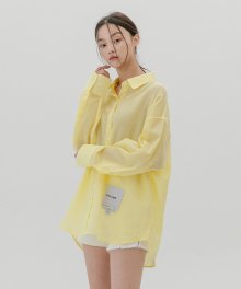 linen color shirt_yellow
