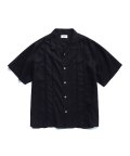 Dillon Guayabera S/S Shirt Black