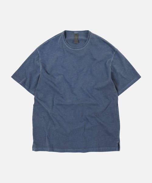 프리즘웍스() OG PIGMENT DYEING HALF TEE _ BLUE 상품 이미지