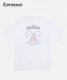 S/S HULA GIRL TEE WHITE