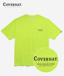 S/S LAYOUT LOGO TEE NEON