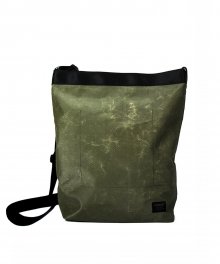 SOIL CROSS BAG (OLIVE DRAB) / UPCYCLED