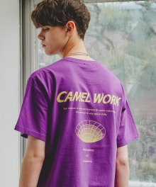 Hole S/S T-Shirts(Purple)