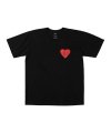 inyb heart tshirts black