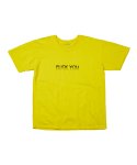 플러트(FLIRT) you tshirts yellow
