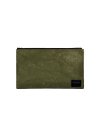 HAIKU FLAT POUCH L (OLIVE DRAB) / UPCYCLED