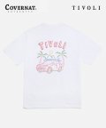 COVERNAT X TIVOLI TRAVEL CAR TEE WHITE