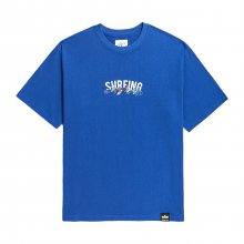[B.C X S.S]서핑 아치 그래픽 1/2 티셔츠 블루