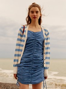 Pastel Stripe Knit Cardigan in S/Blue_VK9MD0310
