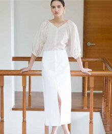 X Strap Skirts - White