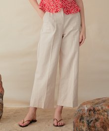 953 stitch linen pants (beige)