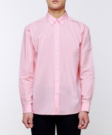 베이식 포플린 셔츠 [핑크]