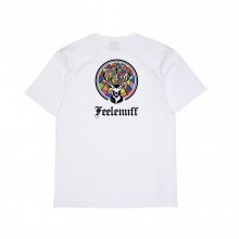 [Jägermeister] STAINED GLASS STAG TEE (WHITE)