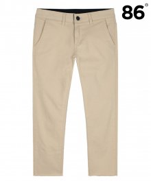 1803 Cutting cotton pants(Beige) / slim