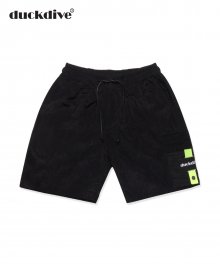 NEON P.P HALF PANTS BLACK