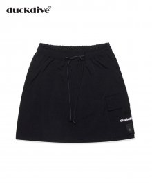 P.P CARGO SKIRT BLACK