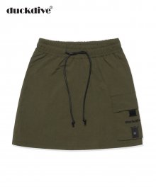 P.P CARGO SKIRT KHAKI