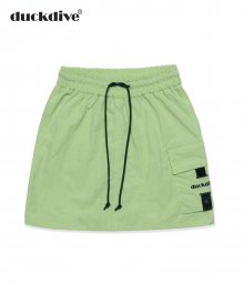 P.P CARGO SKIRT LIME