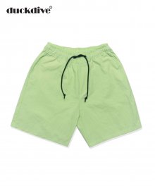 BASIC RUNING HALF PANTS LIME