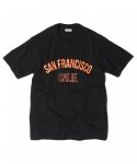캘리포니아 프로젝트(CALIFORNIA PROJECT) CITY. PROJECT T-SHIRTS SAN FRANCISCO BLACK