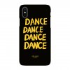 DANCE Printed iPhone 7/8 X/XS Case Black