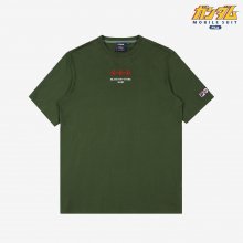 [FILA x GUNDAM] 검은 삼연성 티셔츠 (FS2RSB2G03XOVE)