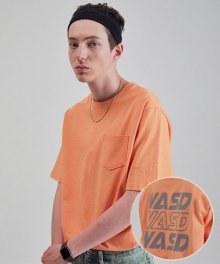 10수 WASD 포켓 3M 티셔츠 (라이트오렌지)